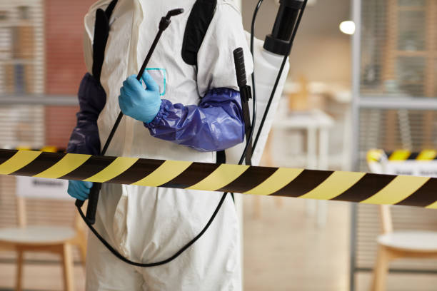 Professional Biohazard technician working in Fairfield, FL